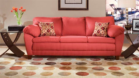 House Interior with Clean Carpets and Upholstery